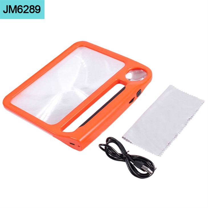 Handheld Magnifying Glass With Led Light